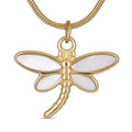 18K Gold Plated Dragonfly Necklace