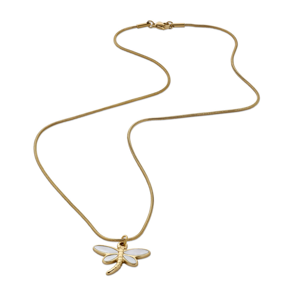 18K Gold Plated Dragonfly Necklace