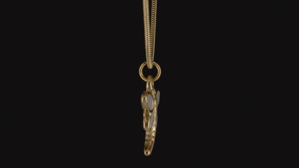 18K Gold Plated Dragonfly Necklace